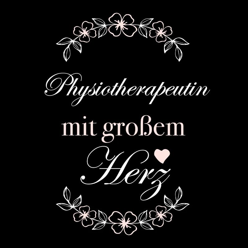 Geschenk Physiotherapeutin mit großem Herz