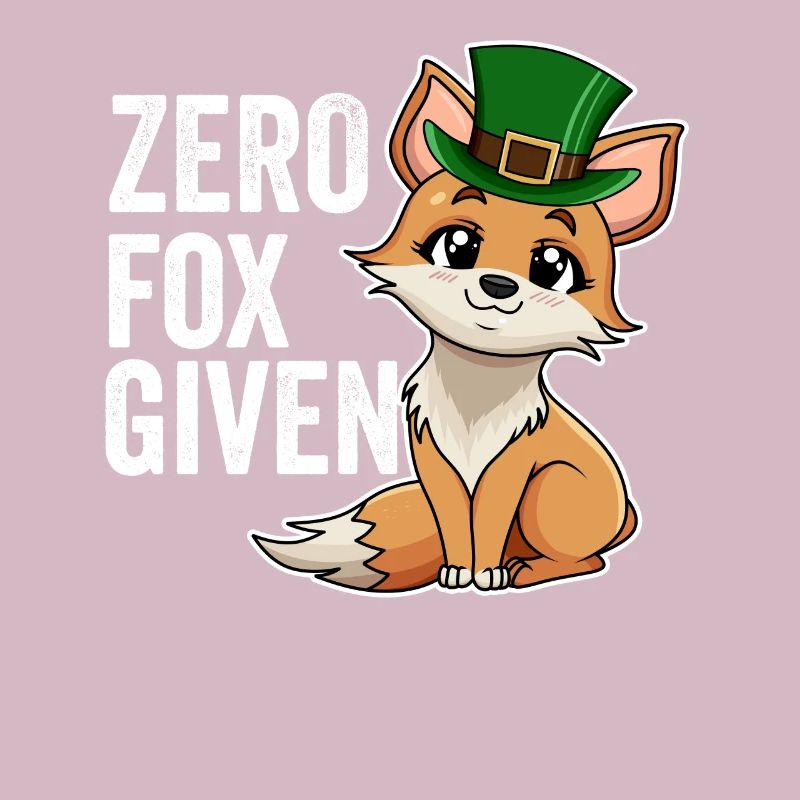 Zero Fox Given Pun Cute Kawaii Irish Fox