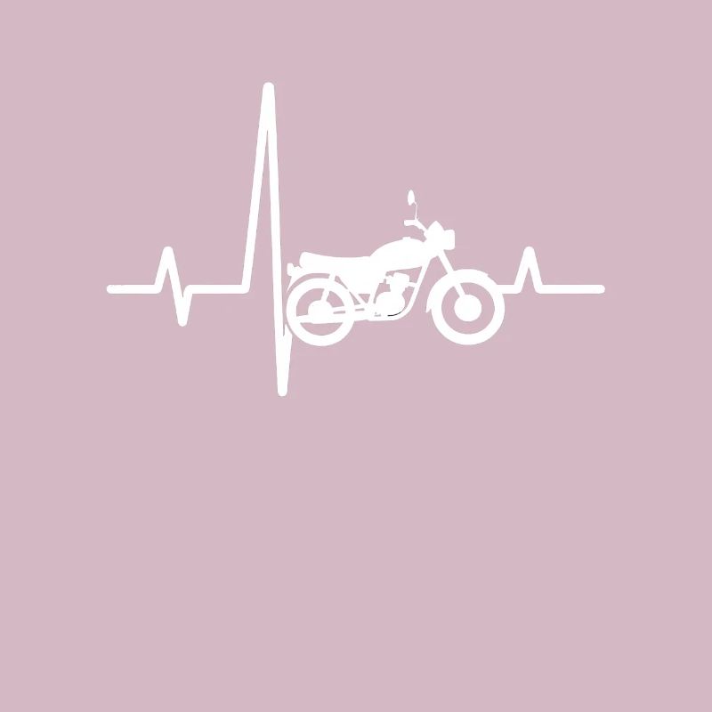 Motorrad Geschenk Biker Humor Herzfrequenz