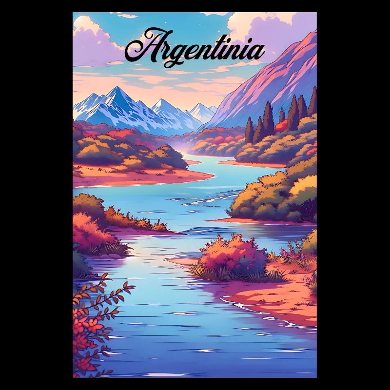 Argentine Affiche Rétro Souvenir
