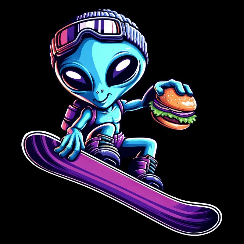 Alien Snowboard Hamburg Aventure