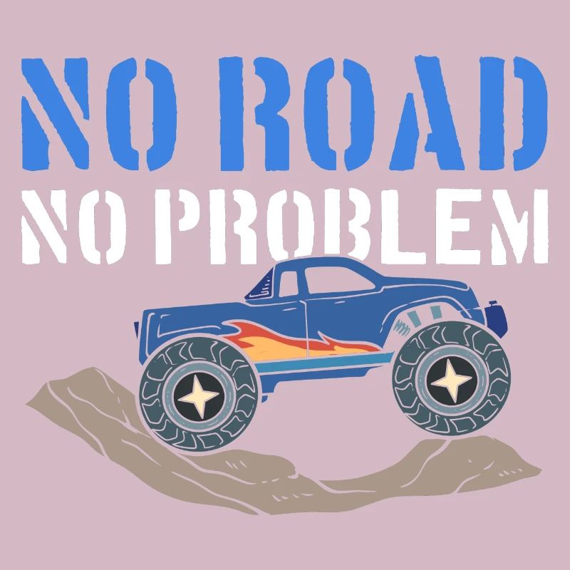 No Road No Problem Rennfahrer