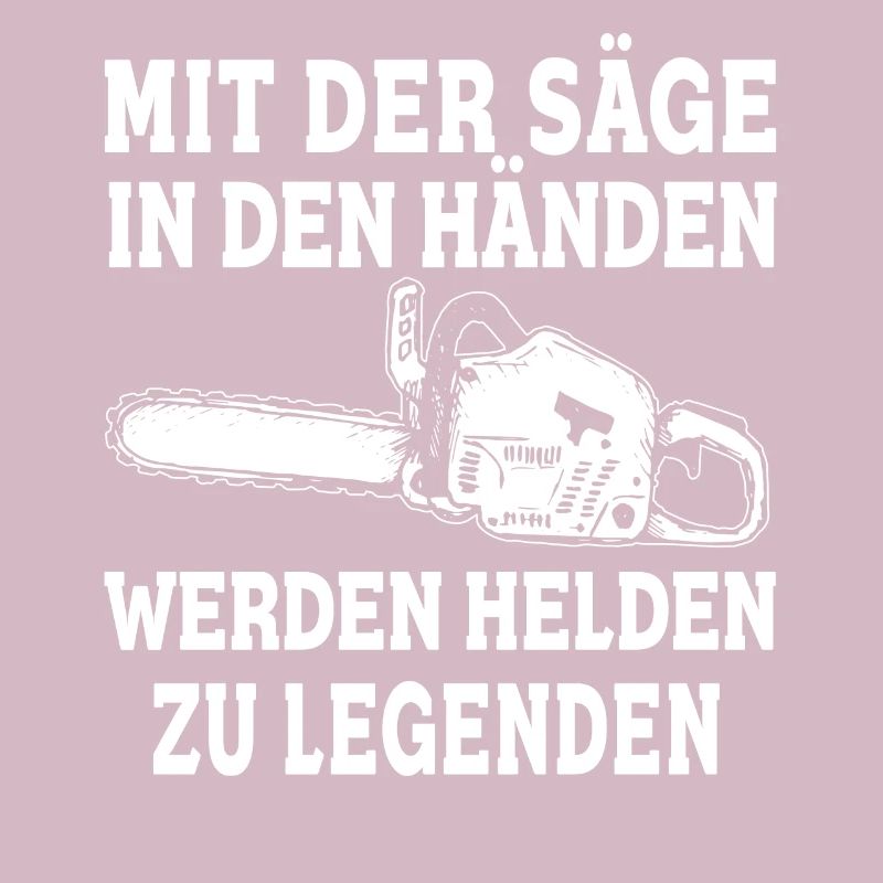 Mit der Säge in den Händen werden Helden Legenden