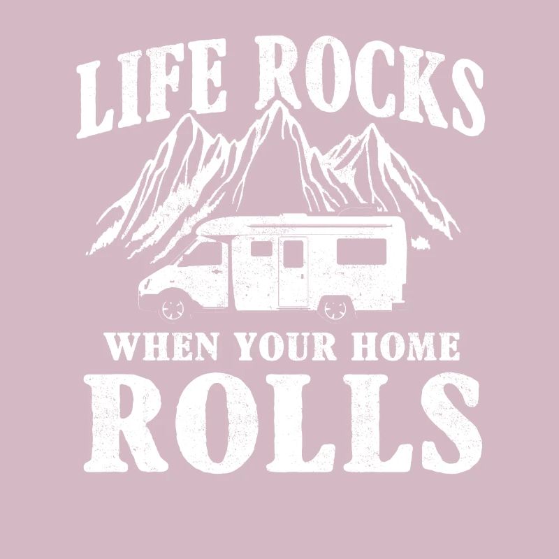Life rocks when your home rolls Wohnwagen
