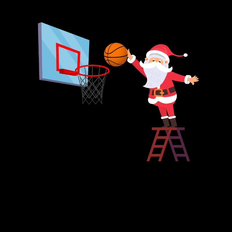 Basketball Weihnachtsmann