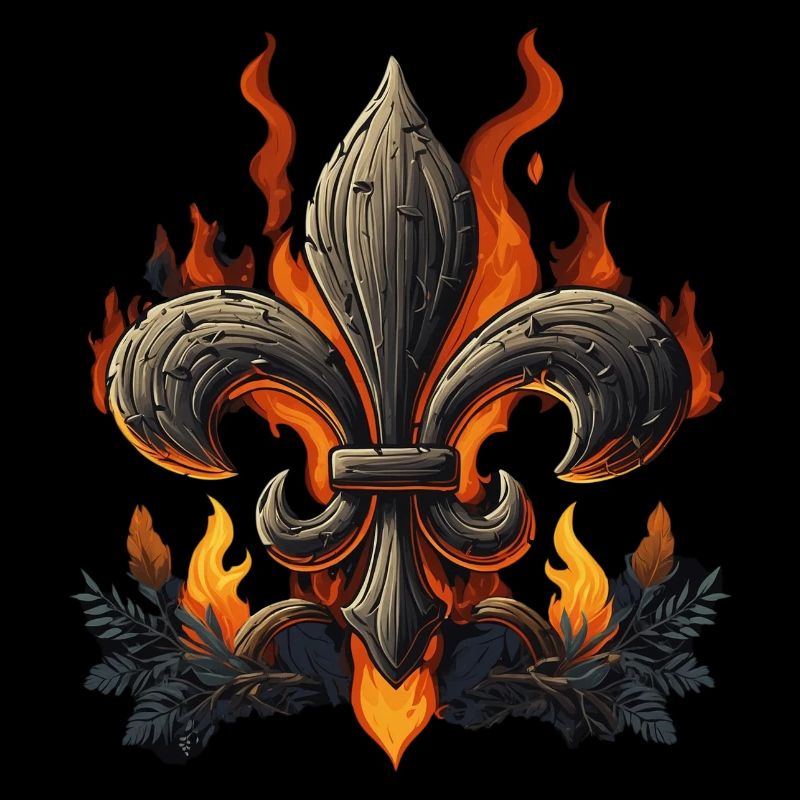 Pfadfinder Scouts Fleur-de-Lis Abzeichen