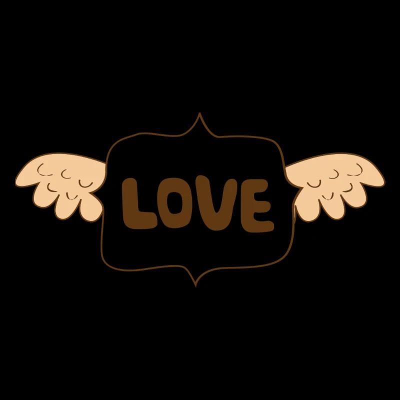 Love with wings gift gift idea