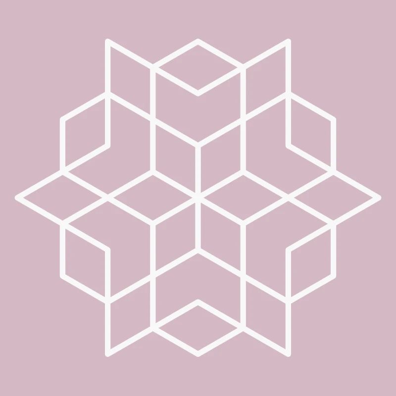 étoile géométrique complexe