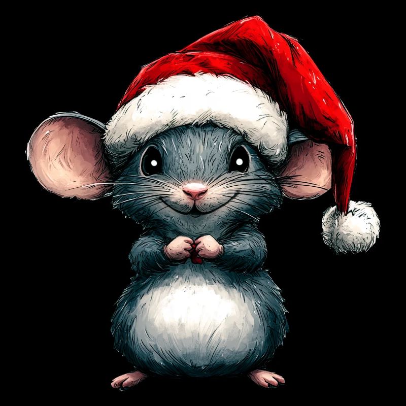 Weihnachtsmann Mäuschen