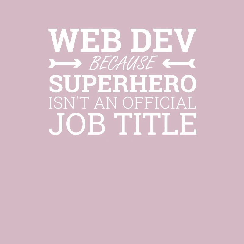 "Web Developer Superhero | Webentwickler"