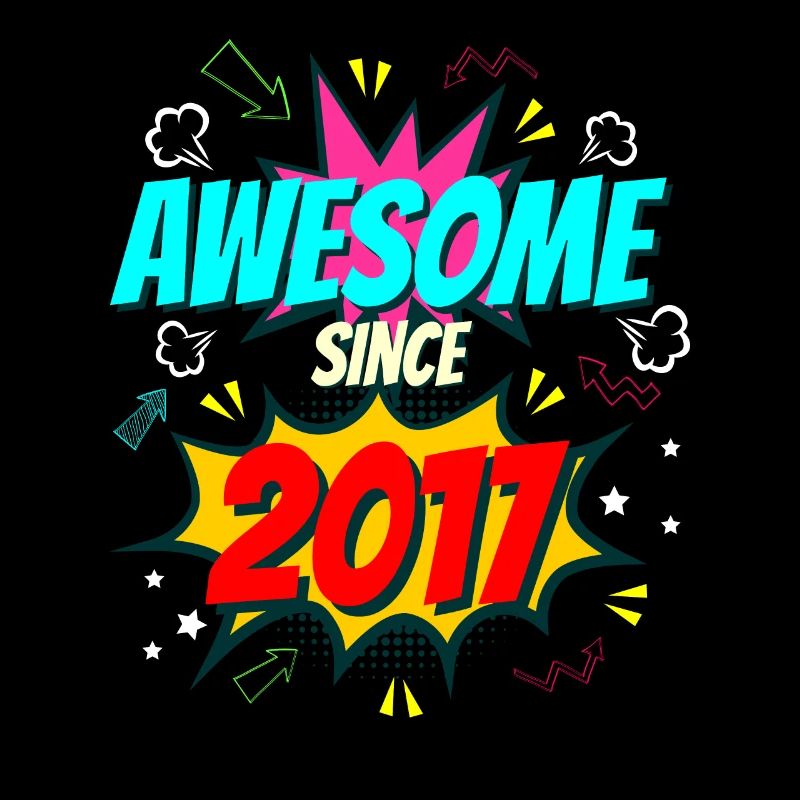 5th birthday comic vintage 2017