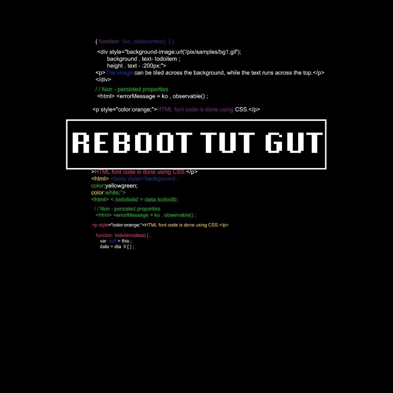 Reboot Tut Gut IT-Berater Admin Neustart