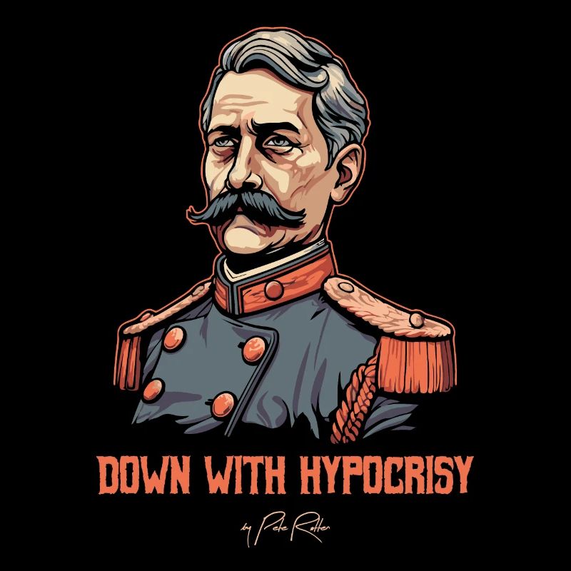 Aristocrat Portrait, Down with Hypocrisy