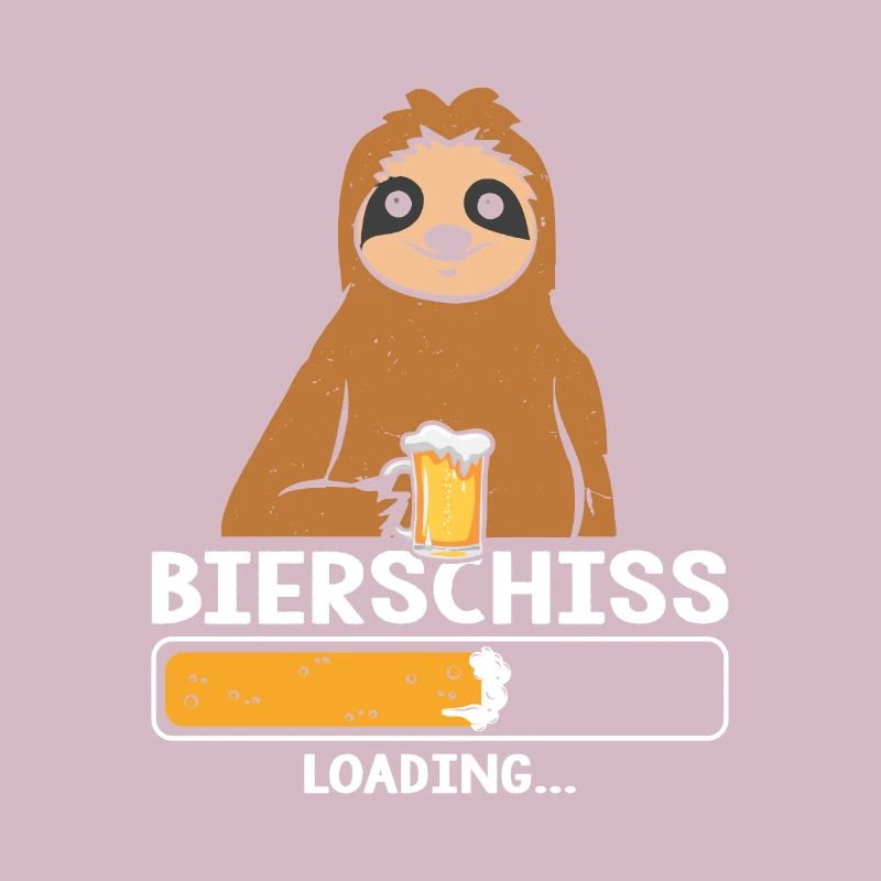 Bierschiss Loading Beer Sloth