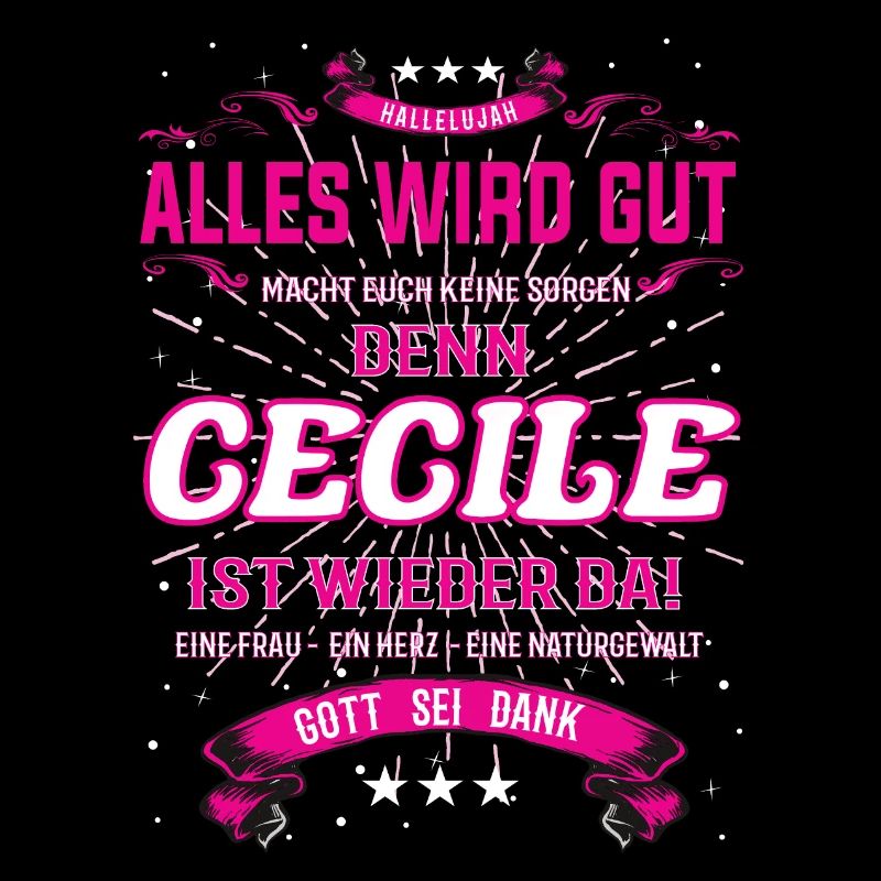 Everything's going to be alright, because Cecile Is there Outfit