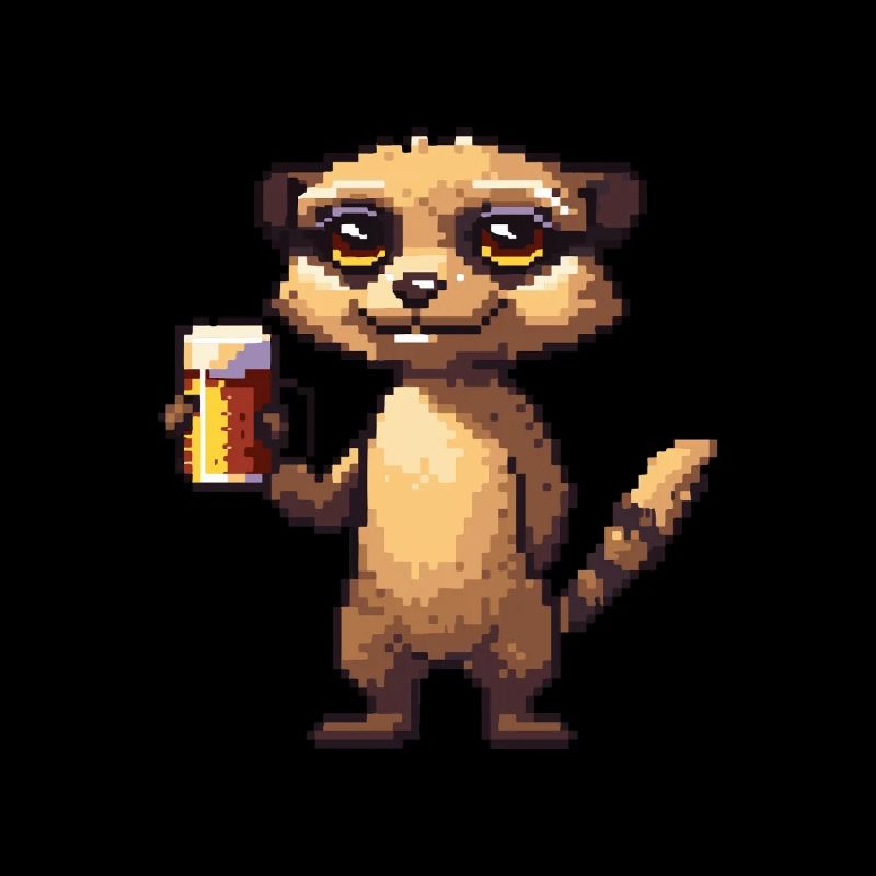 Bière Meerkat Pixel