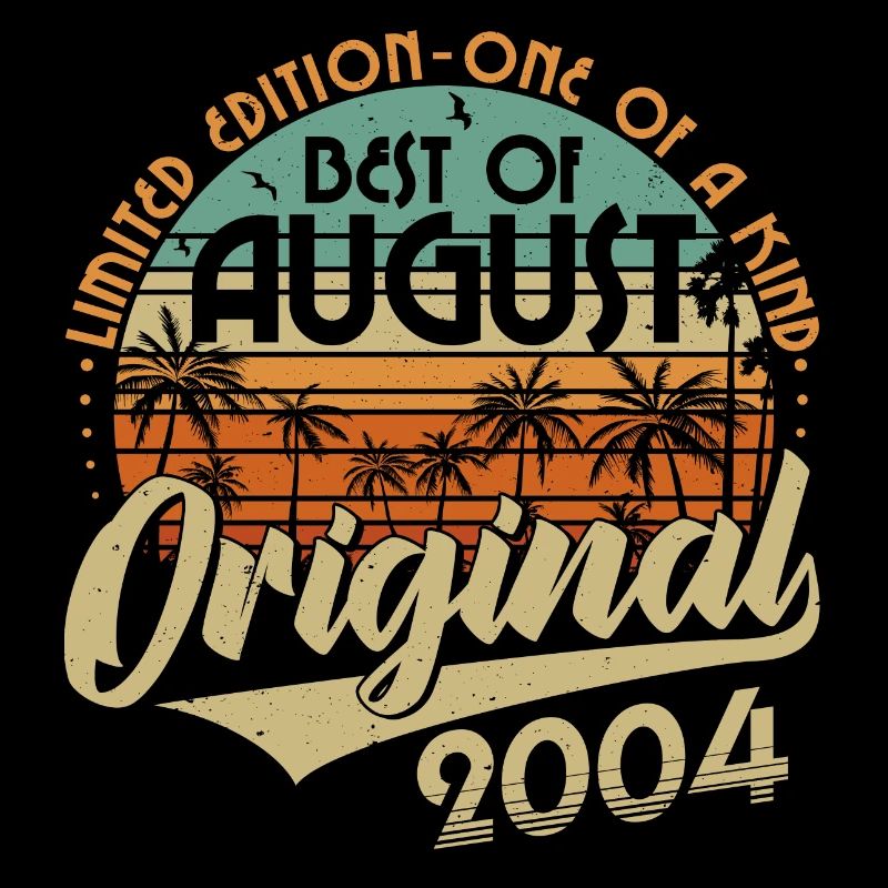 August 2004 Vintage Birthday Retro