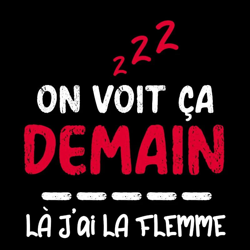 Flemme flemmingite procrastination flemmard