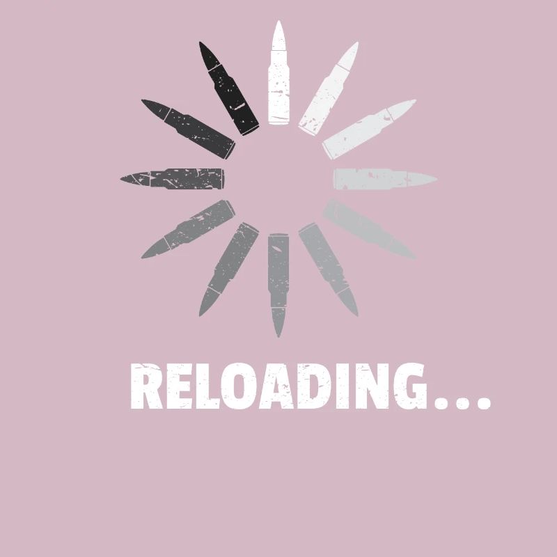 Reloading Ladekreis nachladen Geschenkidee Waffen