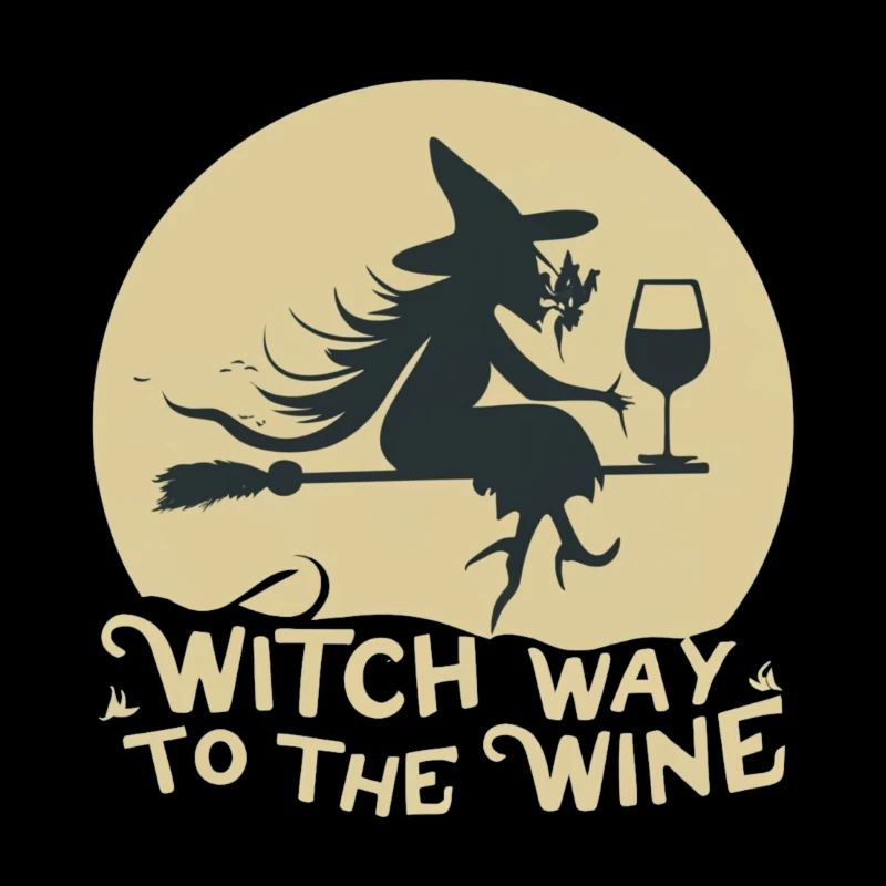 Chemin de la sorcière vers le vin