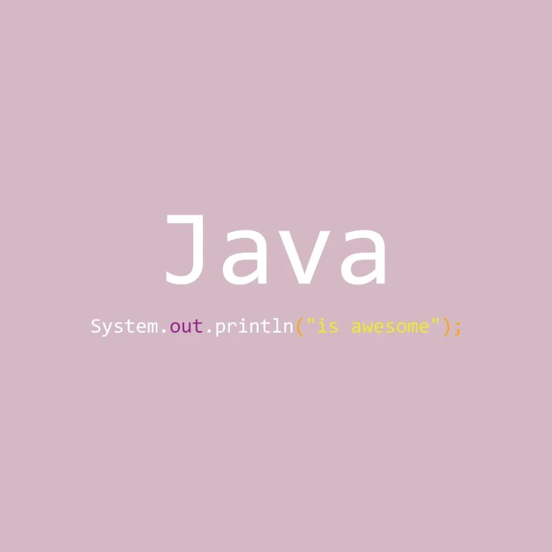 Java ist großartig