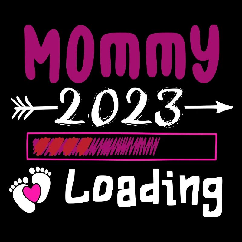 Mama loading 2023, werdende Mutter 2023