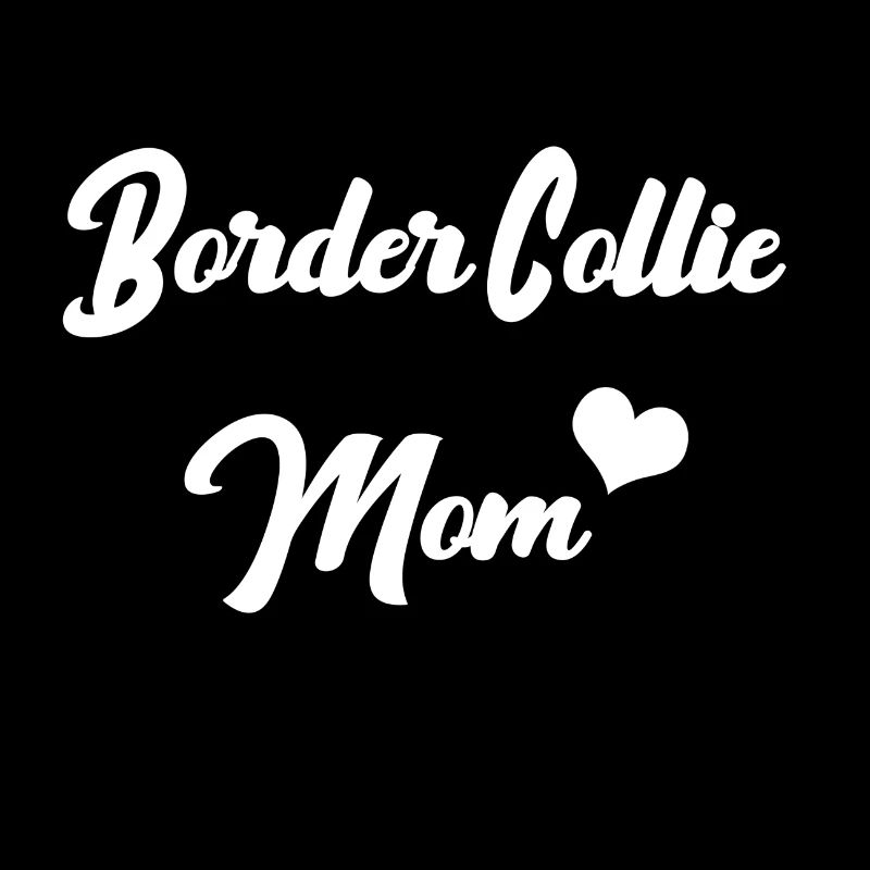 Border Collie Mama Mom Mother Geschenk Muttertag