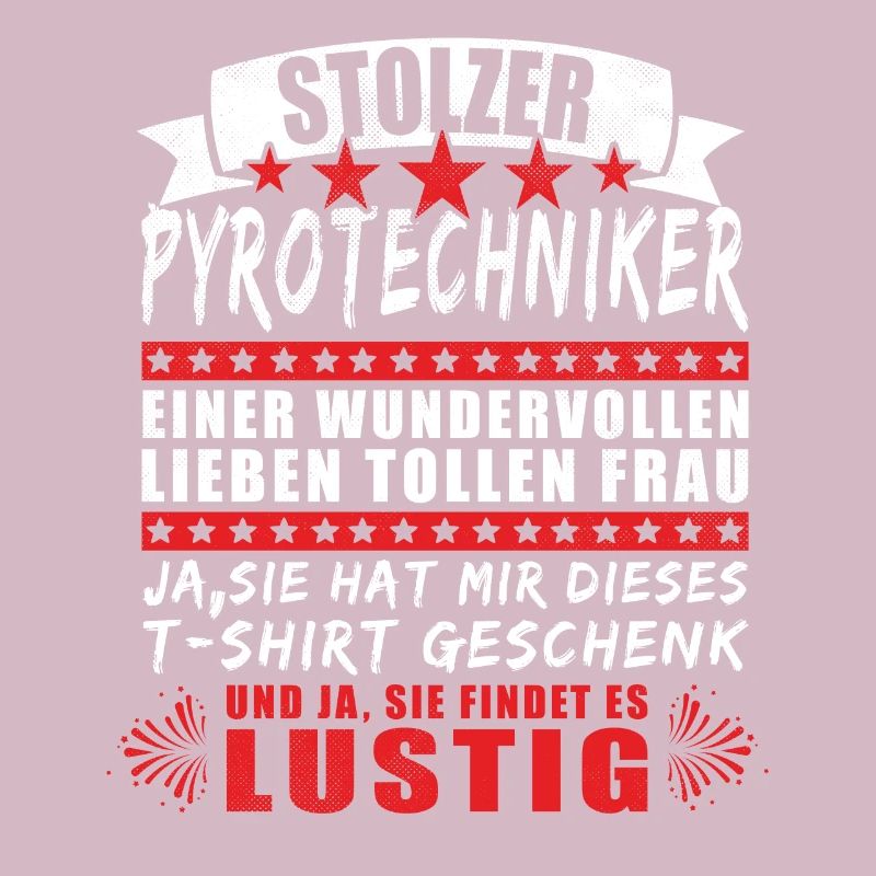 Stolzer Pyrotechniker Pyrotechnik