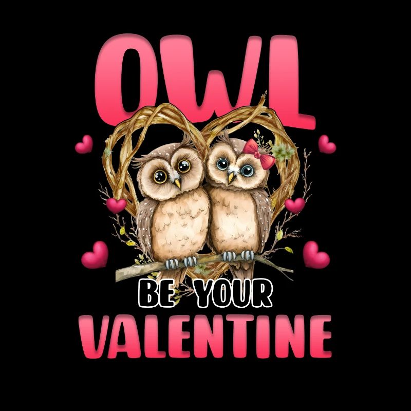 Eule Valentinstag Geschenk