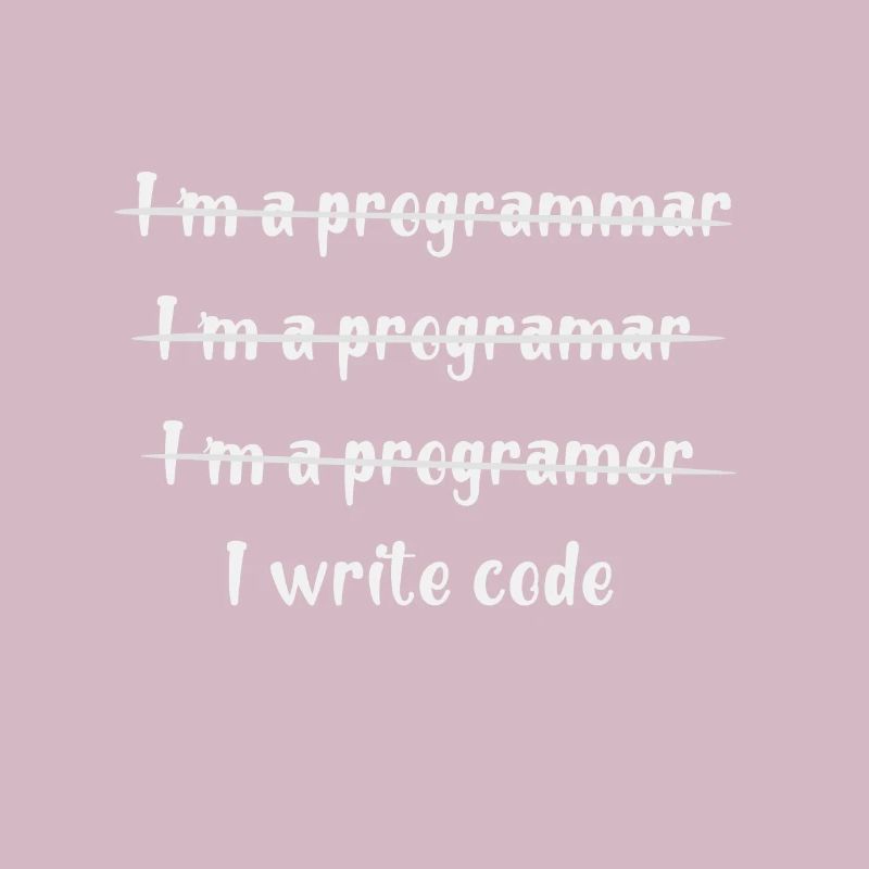 I am a programmer