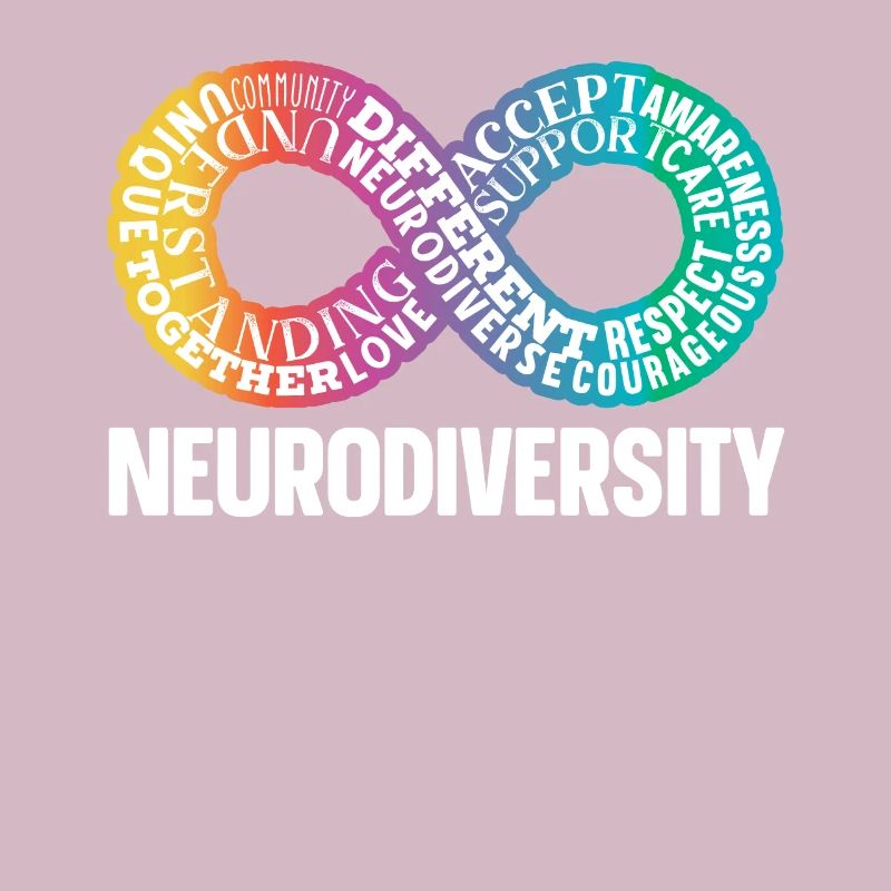Neurodiversity Neurodivergent Rainbow Infinity