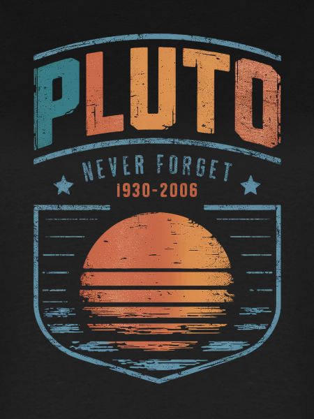 Pluto glömmer aldrig 1930-2006 rymdmotiv