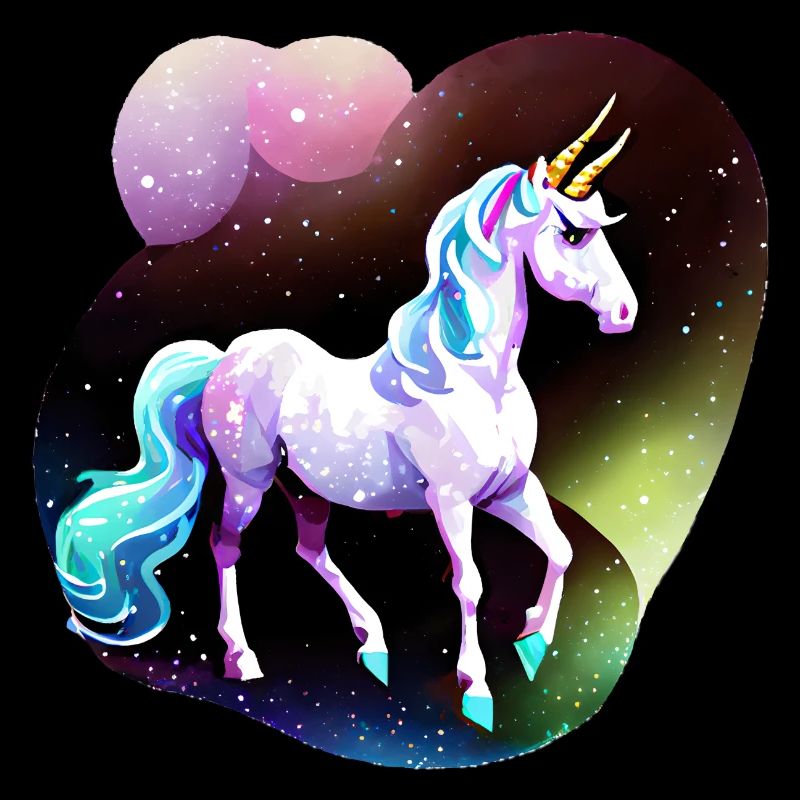 Einhorn Kunst Einhörner Geschenkidee