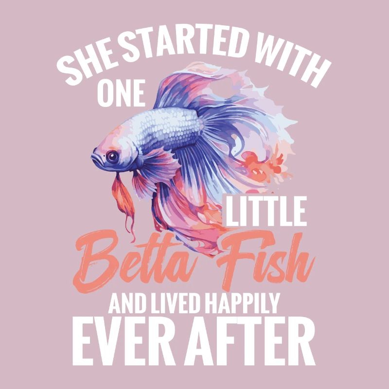 Elle a commencé avec un petit poisson betta et a vécu