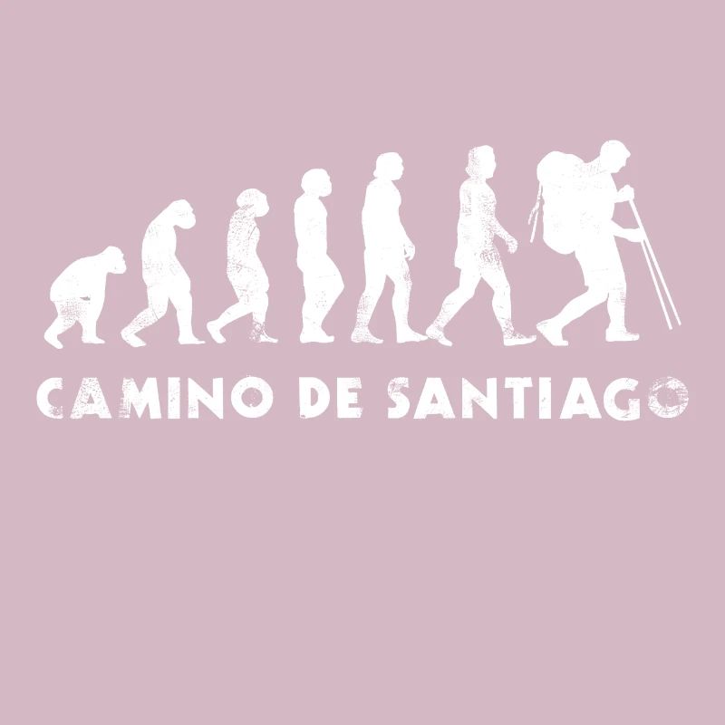 Jakobsweg Evolution Pilger Wanderer Geschenkidee
