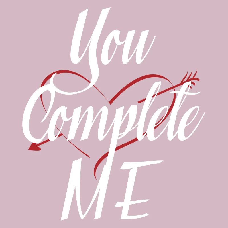 Cadeau de relation de la Saint-Valentin, vous me complétez
