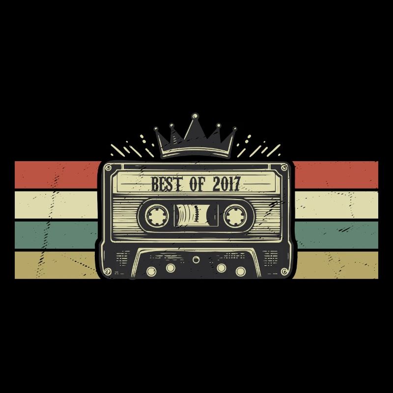 Kassette 2017 - Born In 2017 Geburtstagsgeschenk