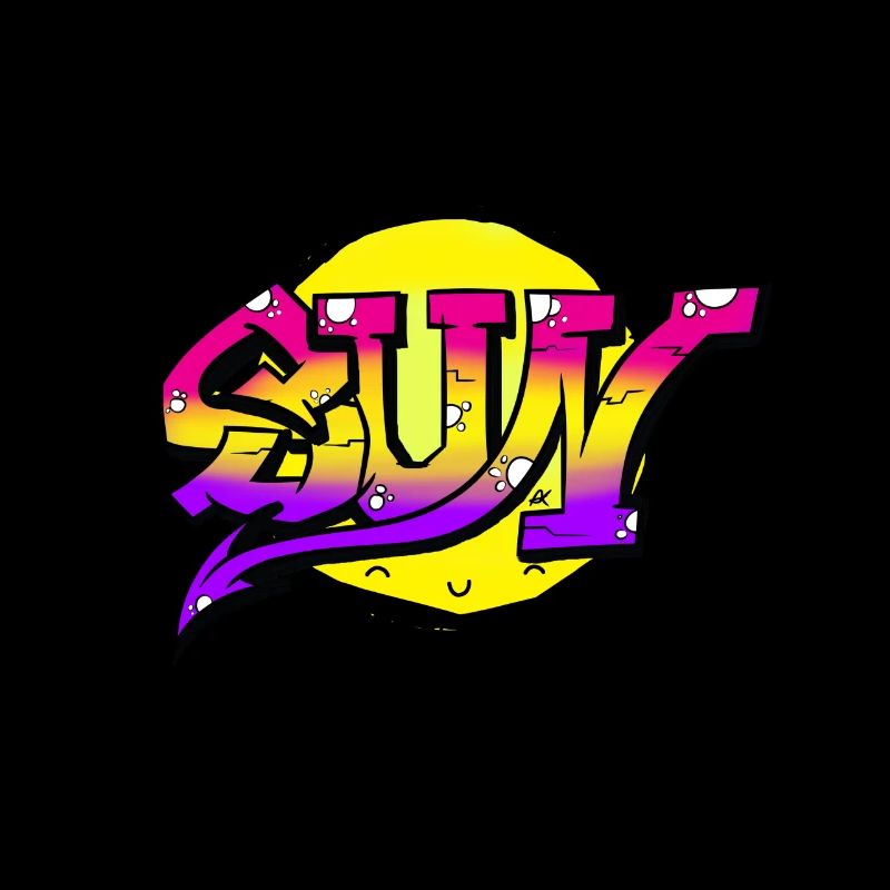 Sun Graffiti Text