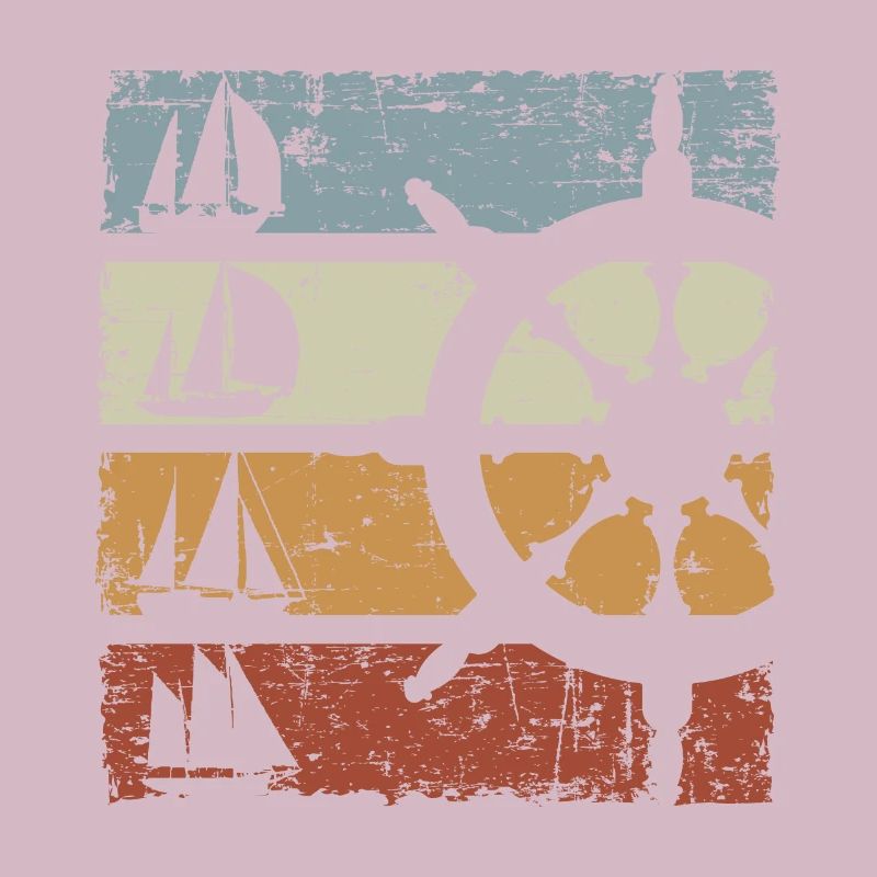 Retro Segelboot
