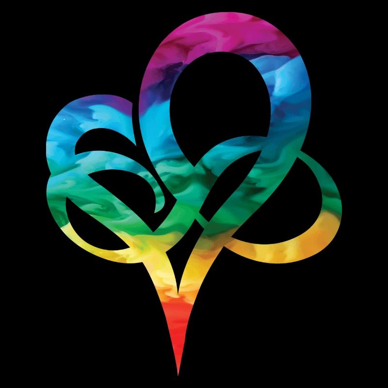 LGBTQ Regenbogen Herz Pride Heart Geschenk