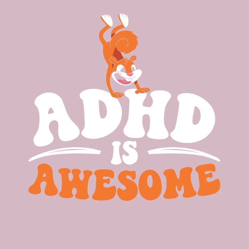 ADHD Eichhörnchen Umarmung Neurodiversity