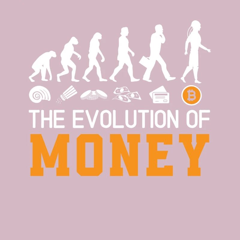 Die Evolution Des Geldes Crypto Währung Bitcoin
