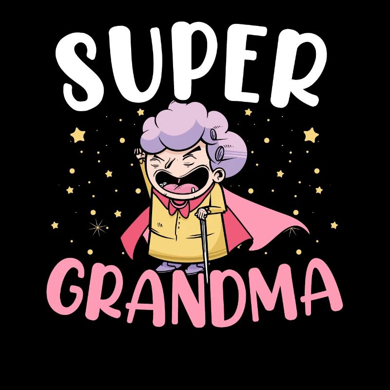 Gesegnete Urgroßmutter Großmutter Beste Oma