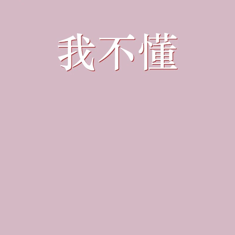 Je ne comprends pas le chinois mandarin chinois
