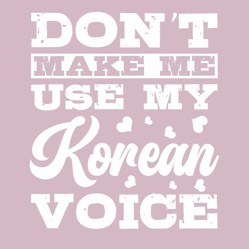 Ma voix coréenne Coréenne Bien-aimée