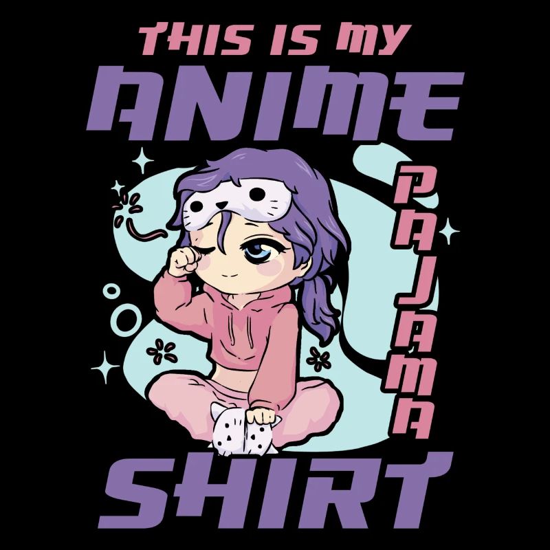 This Is My Anime Pajama Clothing |