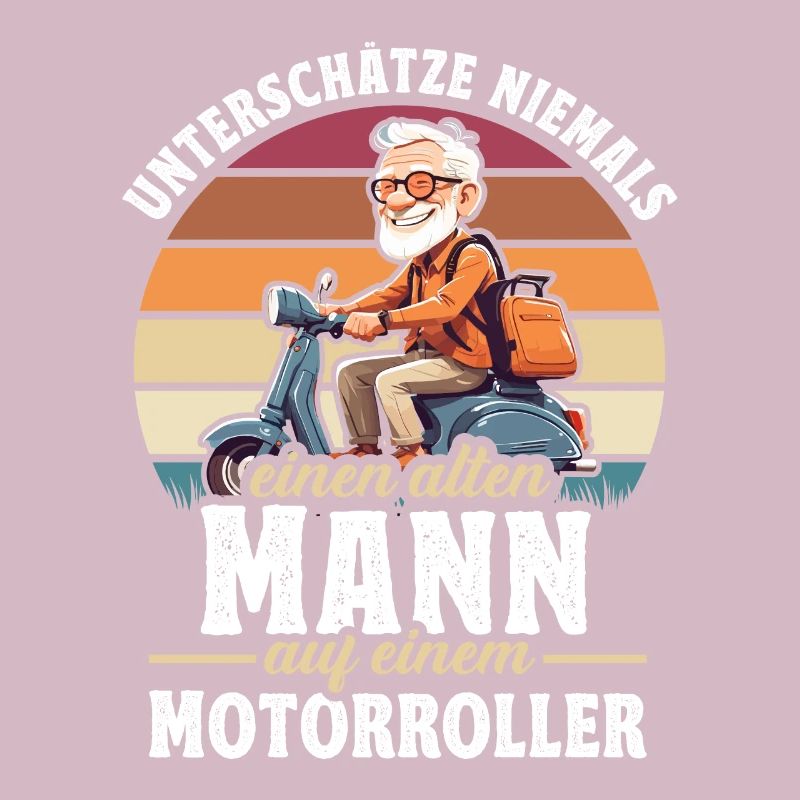 Motorroller Motorroller-Fahrer Rollerfahrer