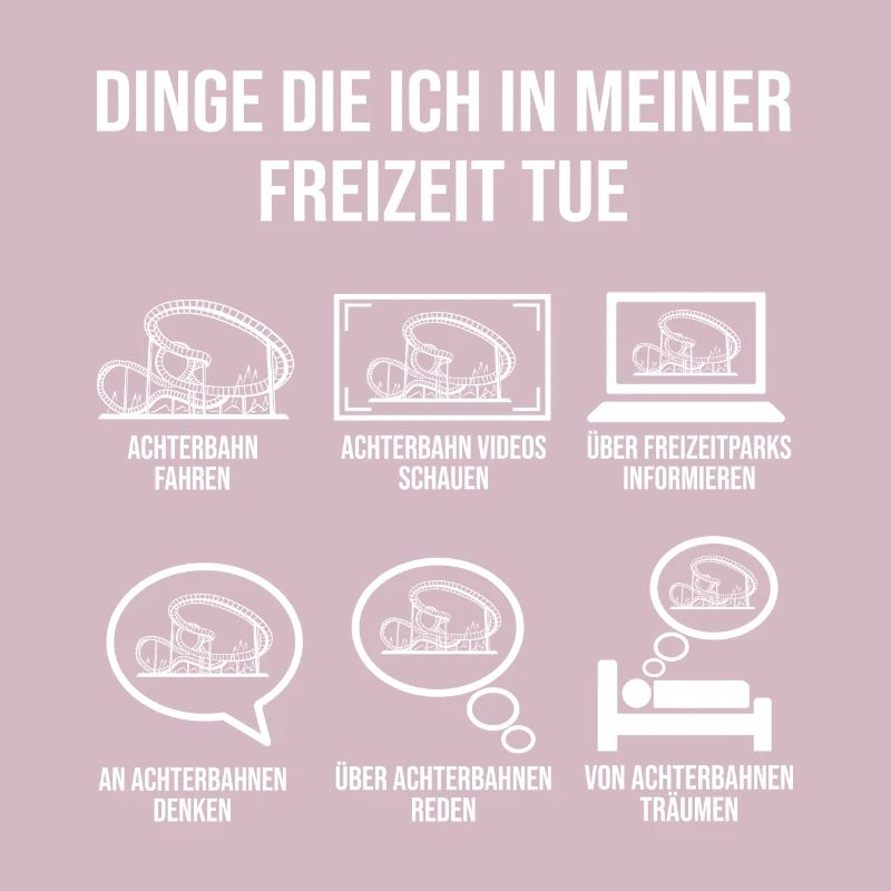 Achterbahn Freizeitpark Rollercoaster