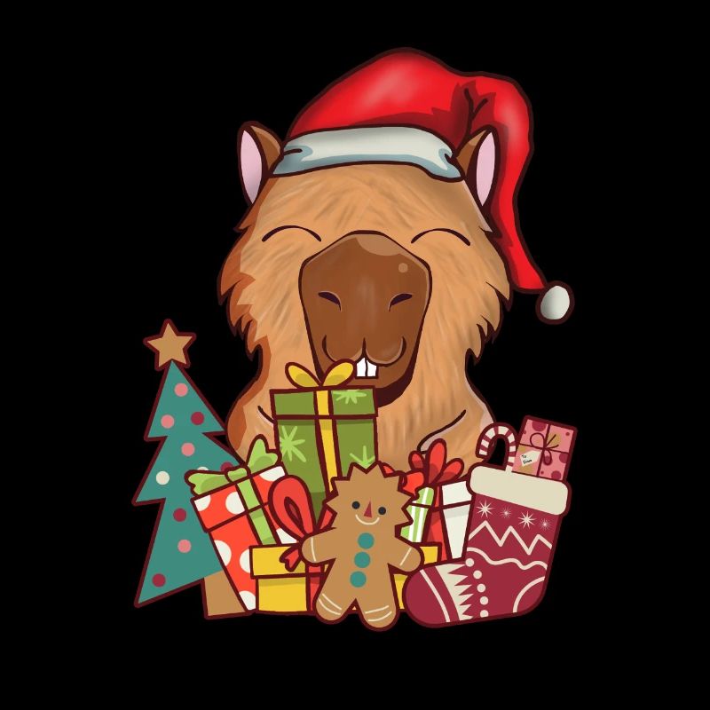 Capybara Weihnachten