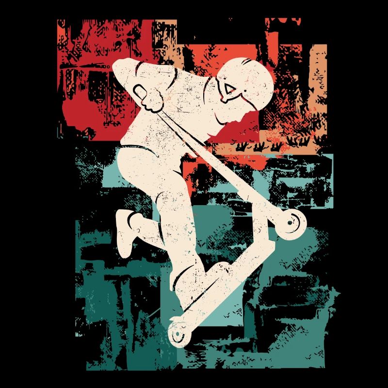 Cascade Scooter Tricks Vintage Kick Scooter
